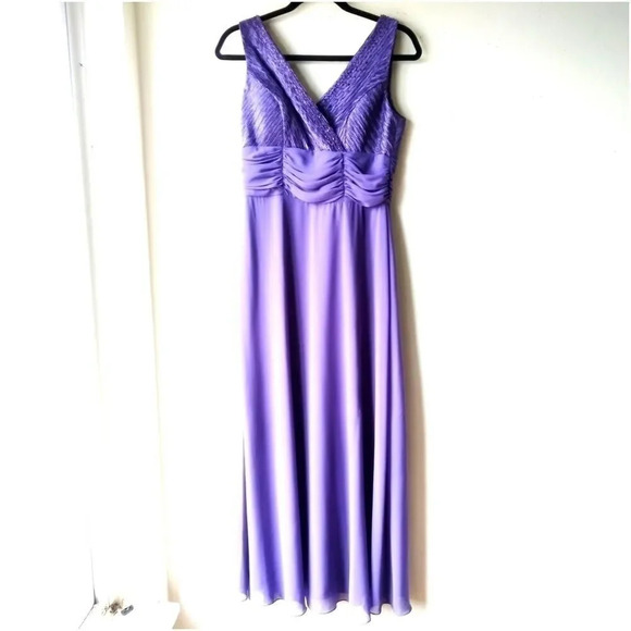 PATRA 2 PIECE DRESS AND JACKET - PURPLE - Picture 2 of 5